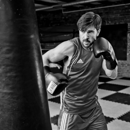 Bokso treniruotė Daugirdas Gym klube Kaune